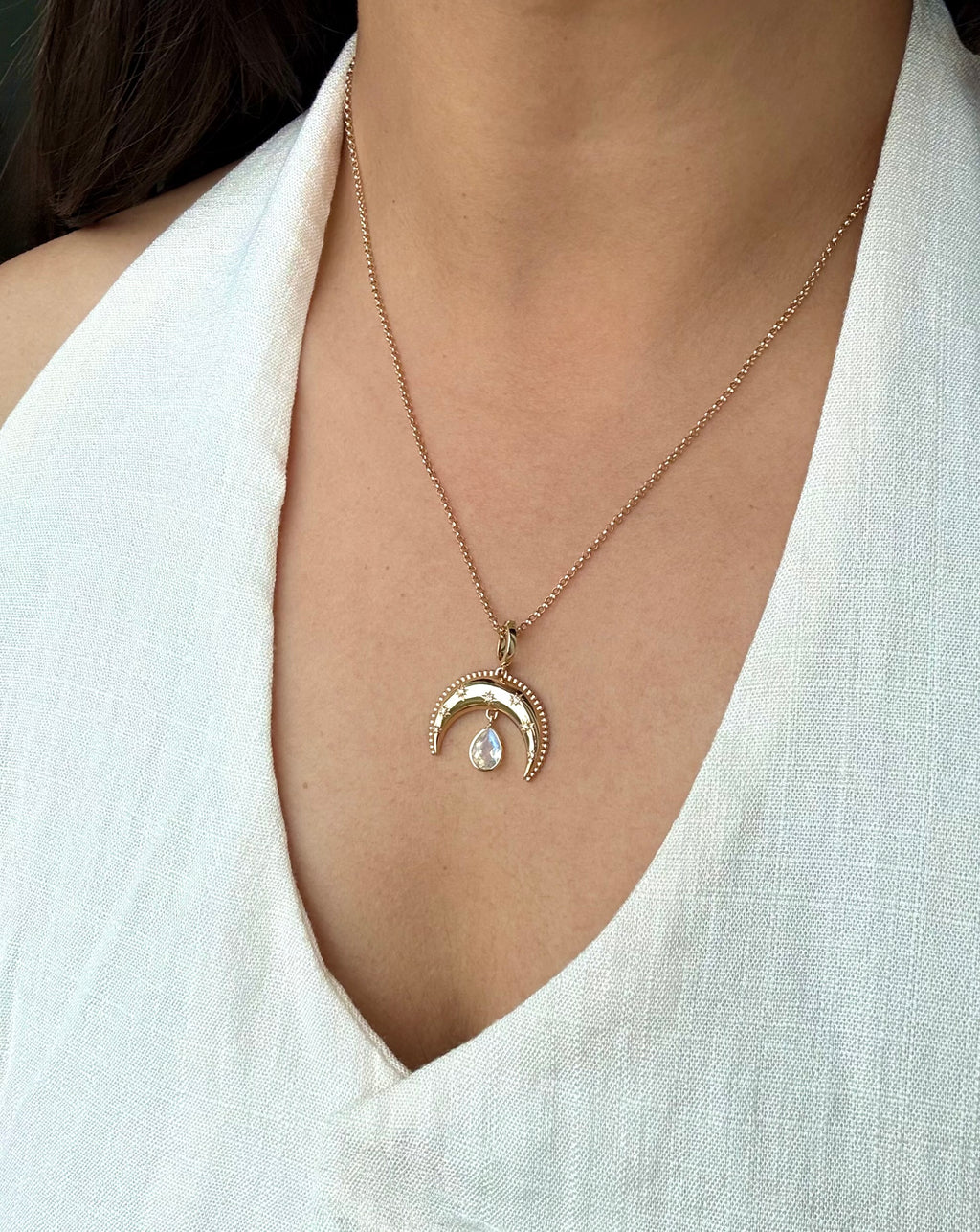 Moon Charm Pendant