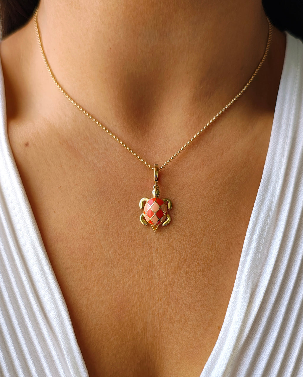 Tortoise Charm Pendant