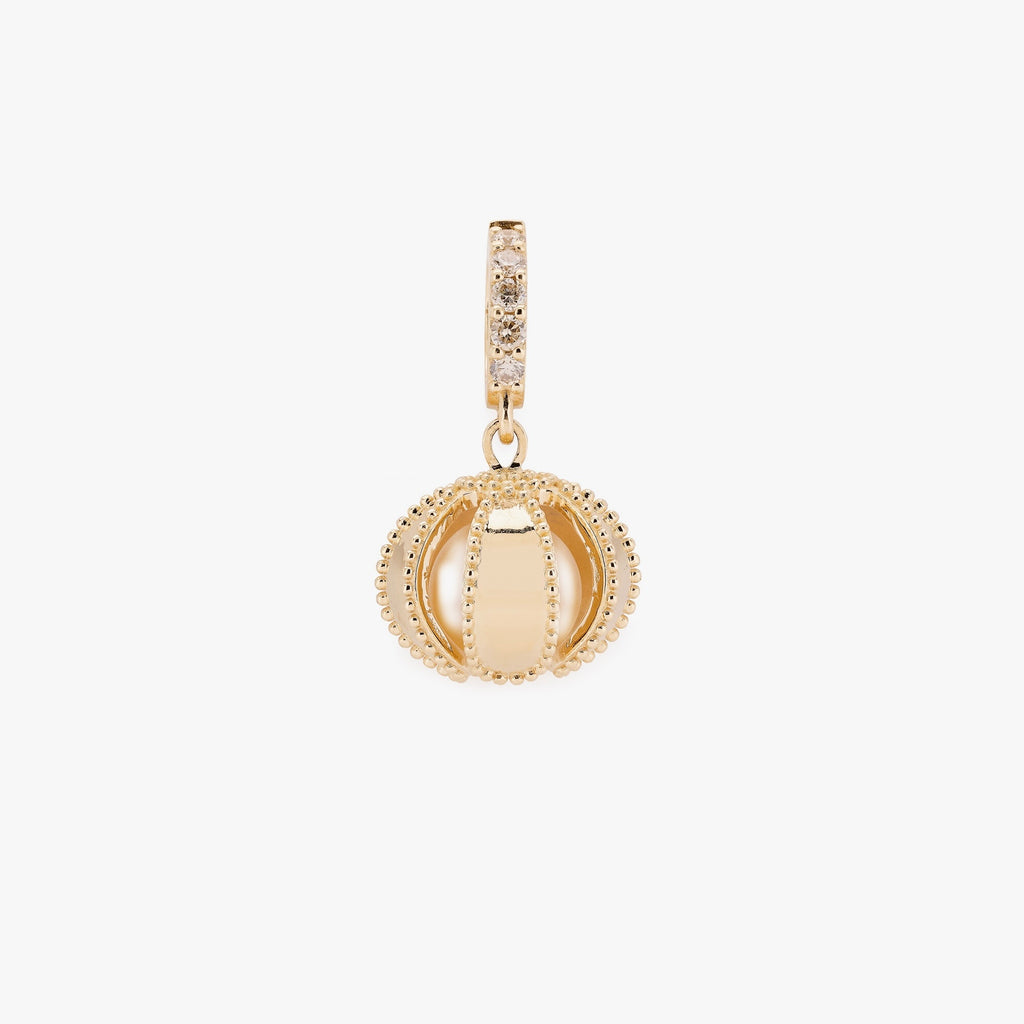 Ghungroo Pearl Charm Pendant