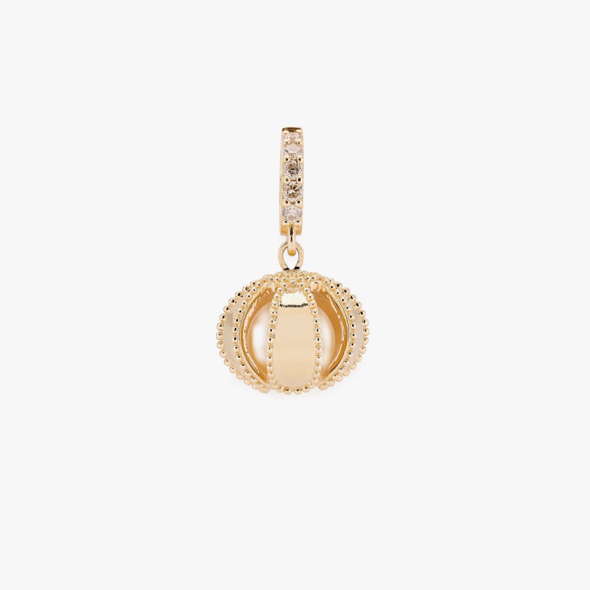Ghungroo Pearl Charm Pendant
