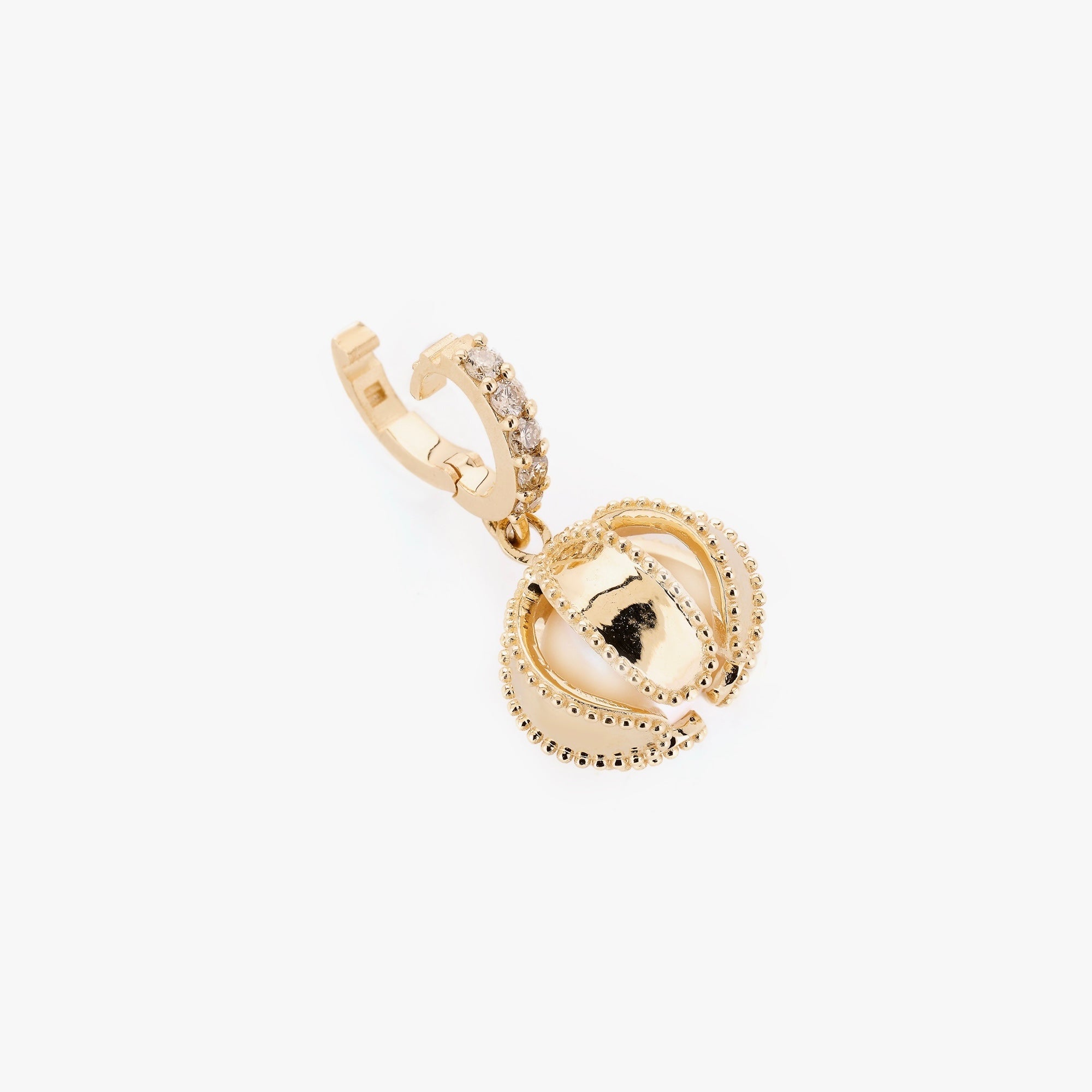 Ghungroo Pearl Charm Pendant