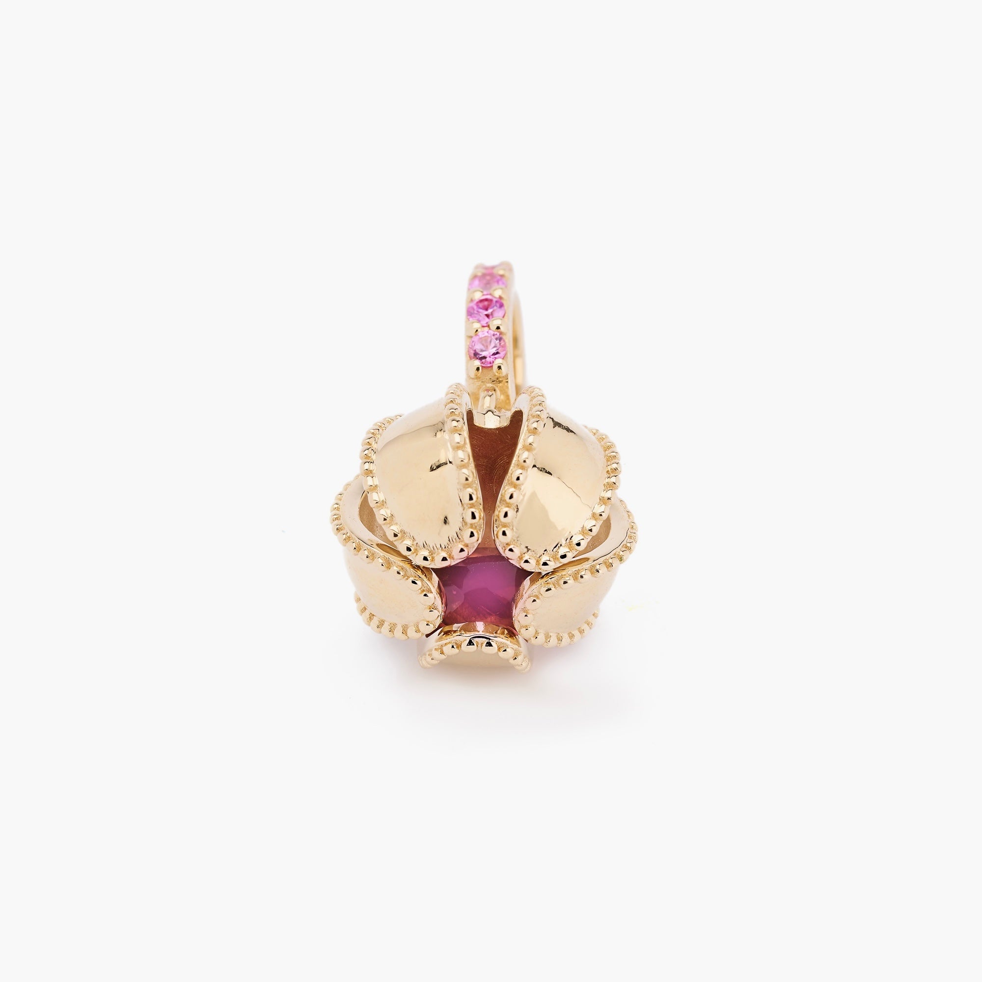 Ghungroo Tourmaline Charm Pendant
