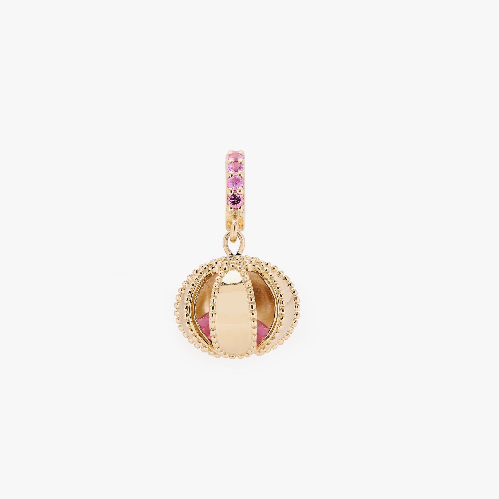 Ghungroo Tourmaline Charm Pendant
