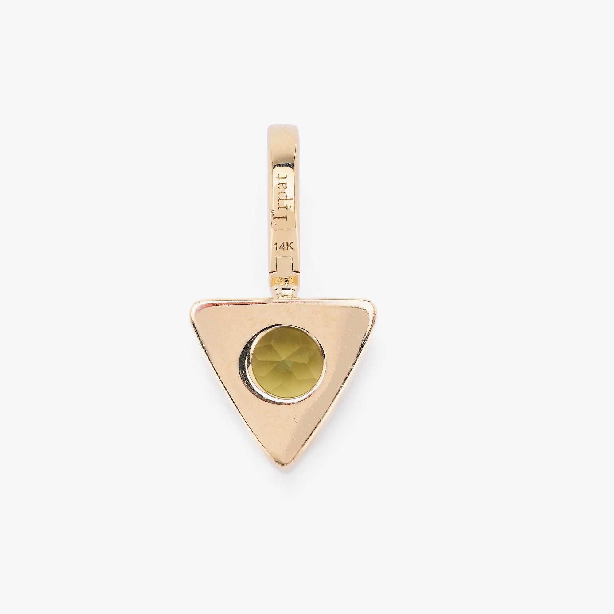 Shakti Olive Quartz Pendant