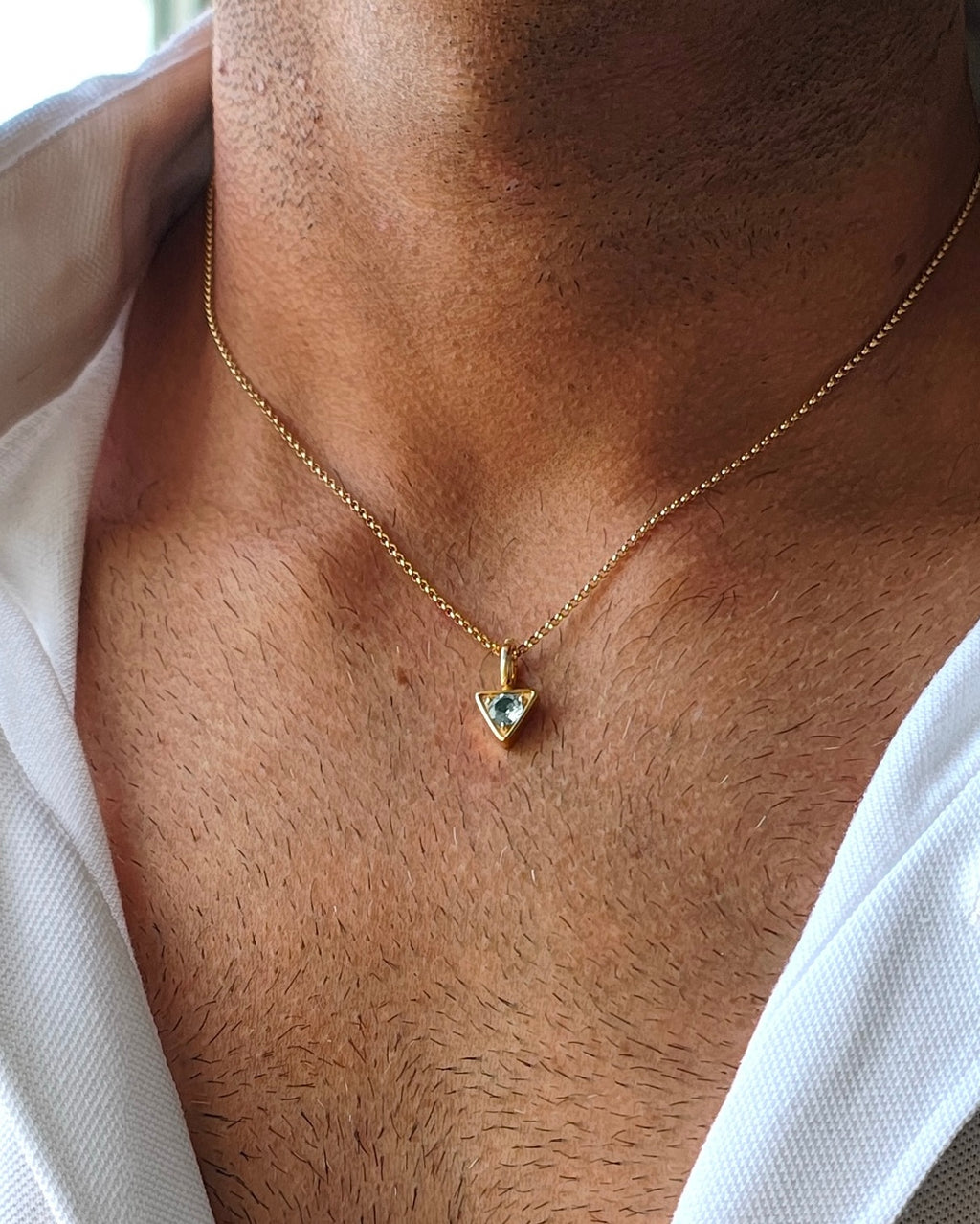 Shakti Aquamarine Pendant