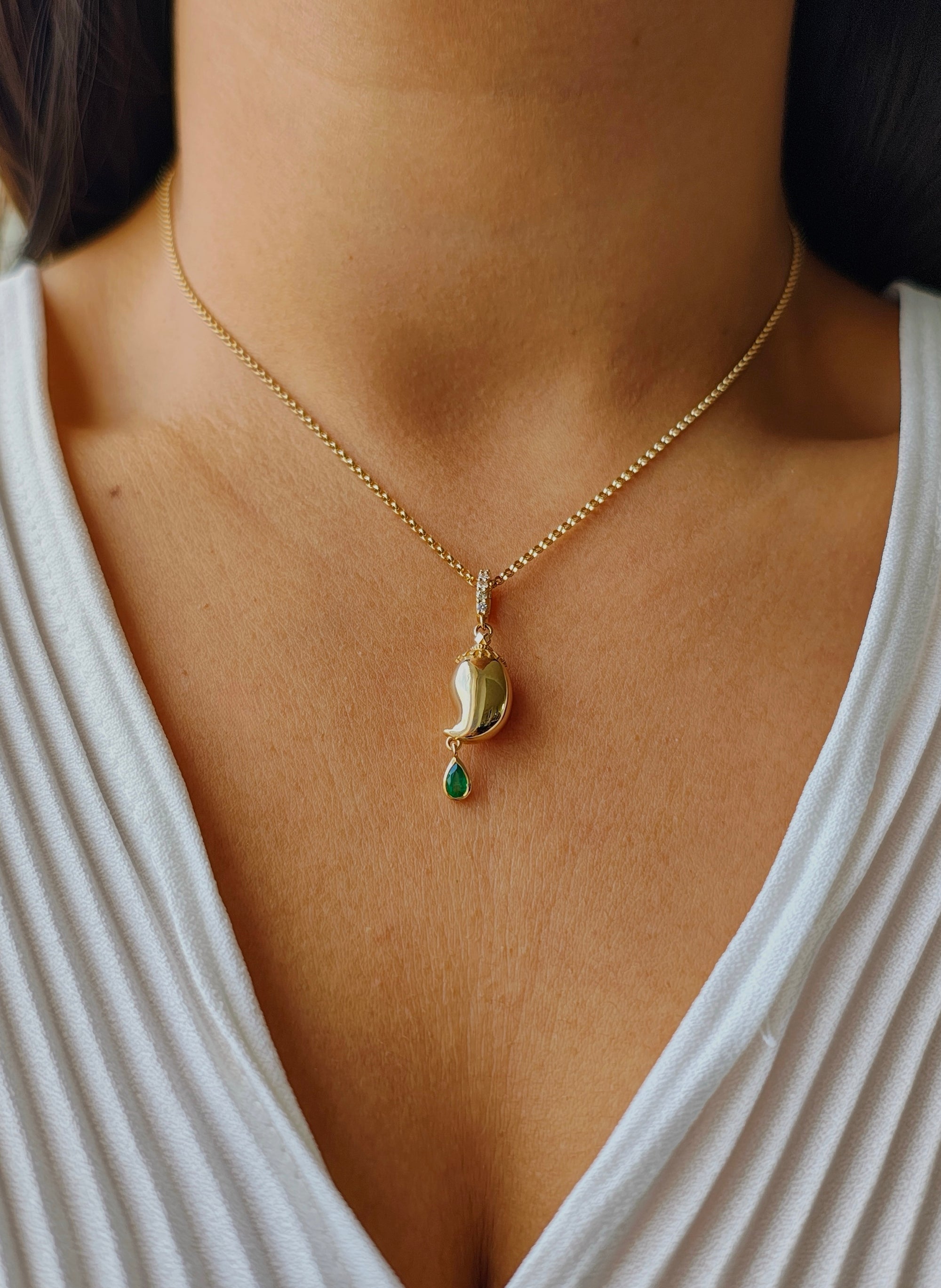 Aam Panna Charm Pendant