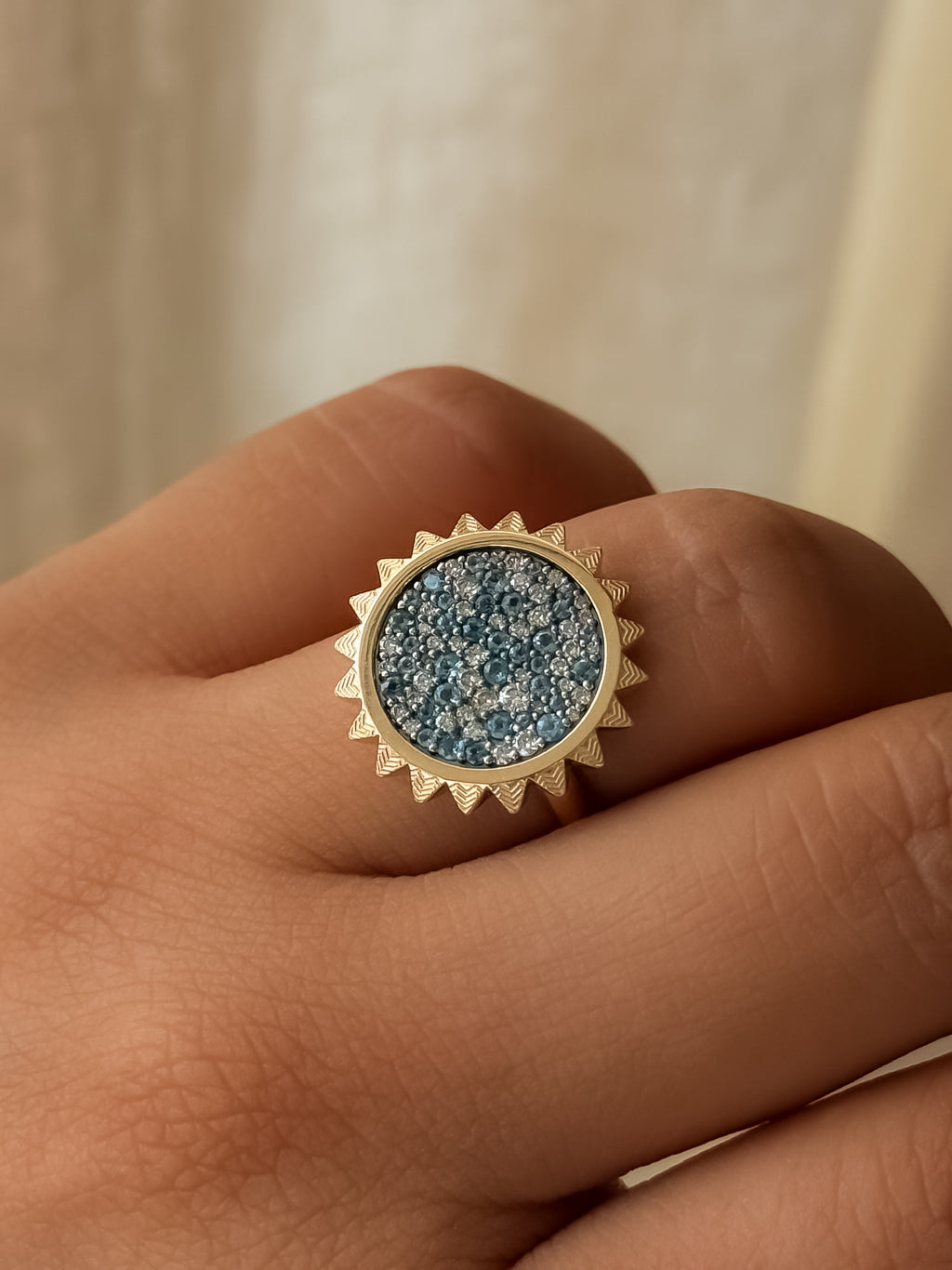 Celestial Cocktail Ring