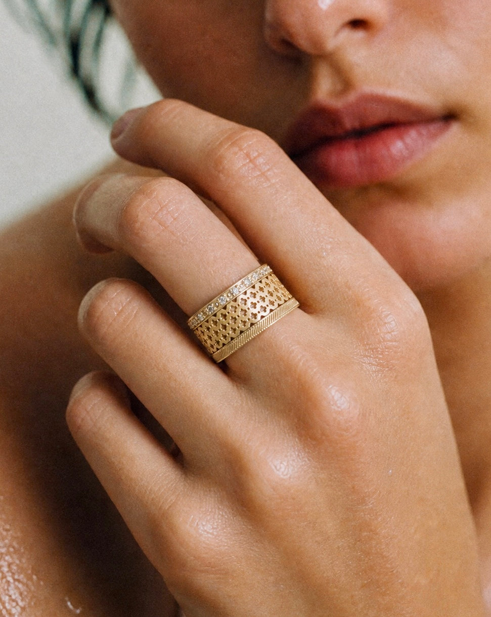 Jaali Band Ring