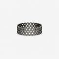 Jaali Band Ring Silver