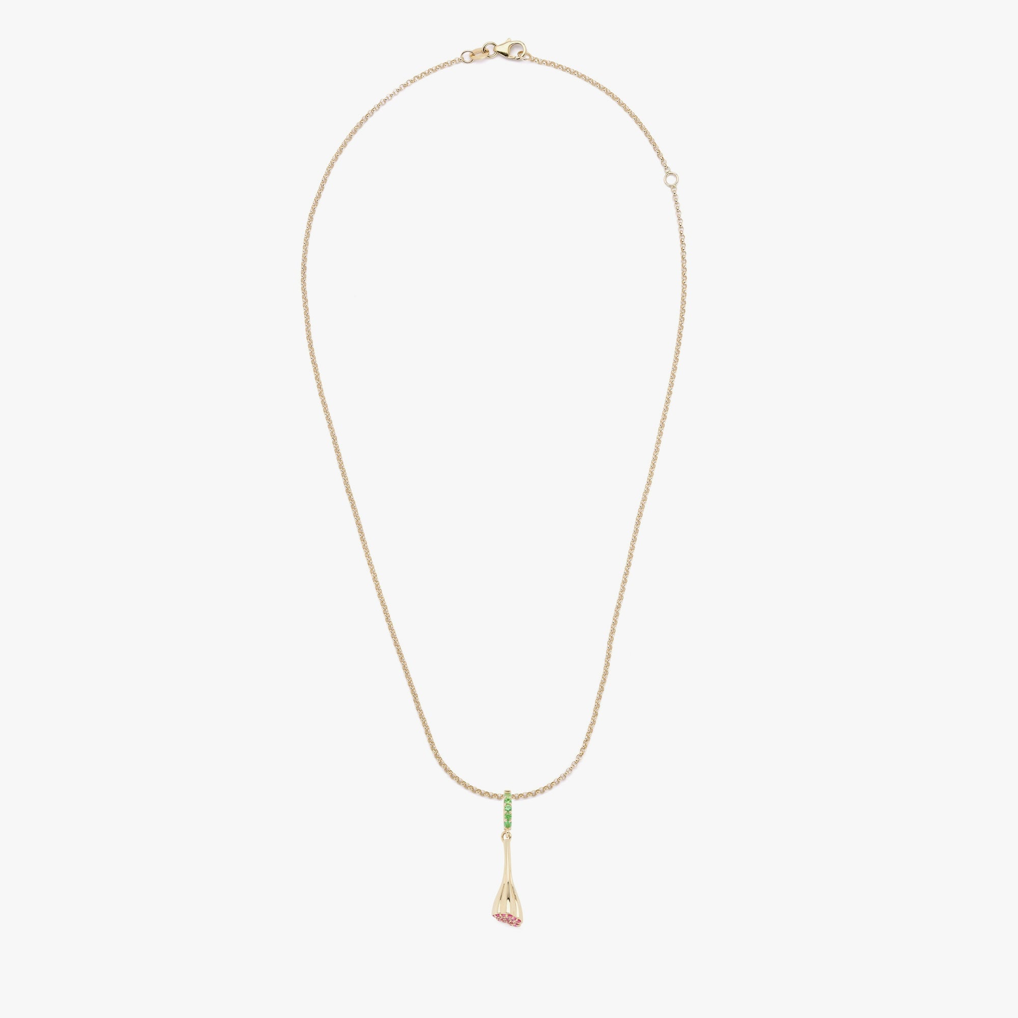 Lotus Sprout Charm Pendant