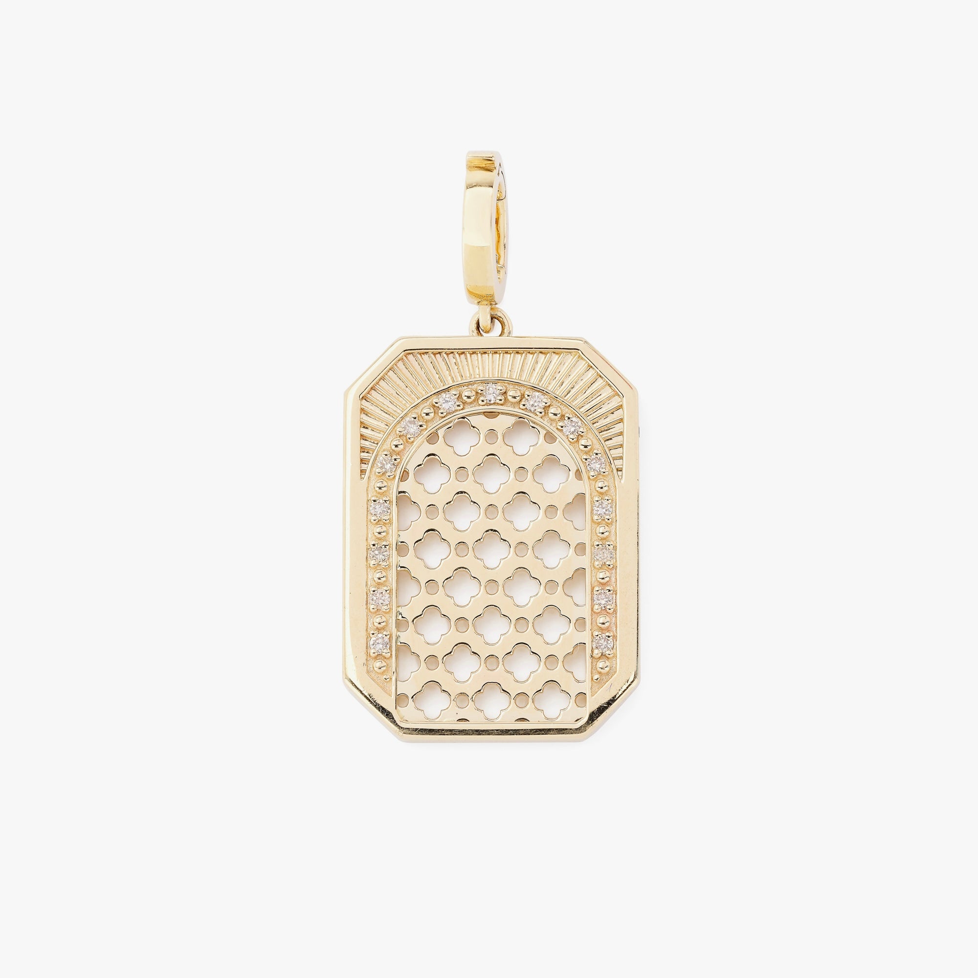 Jaali Charm Pendant