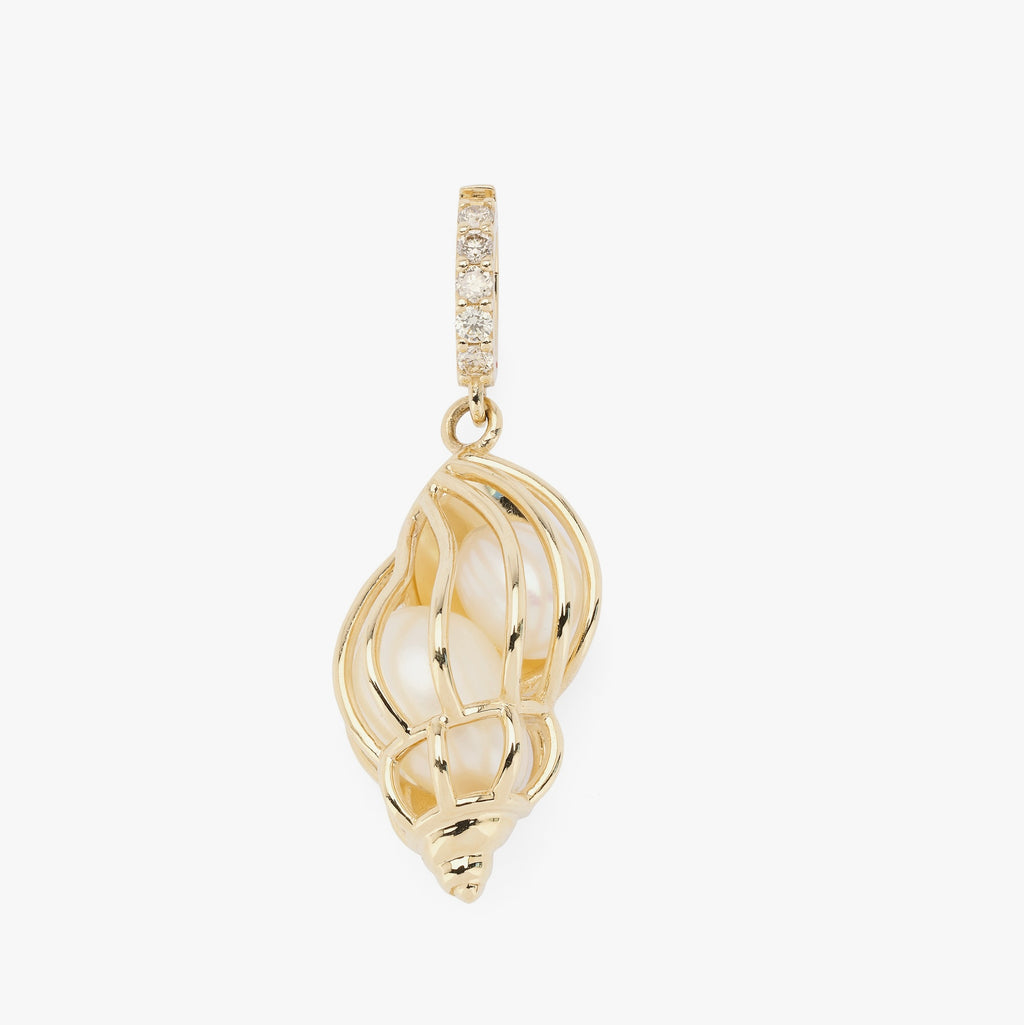 Shankh Charm Pendant