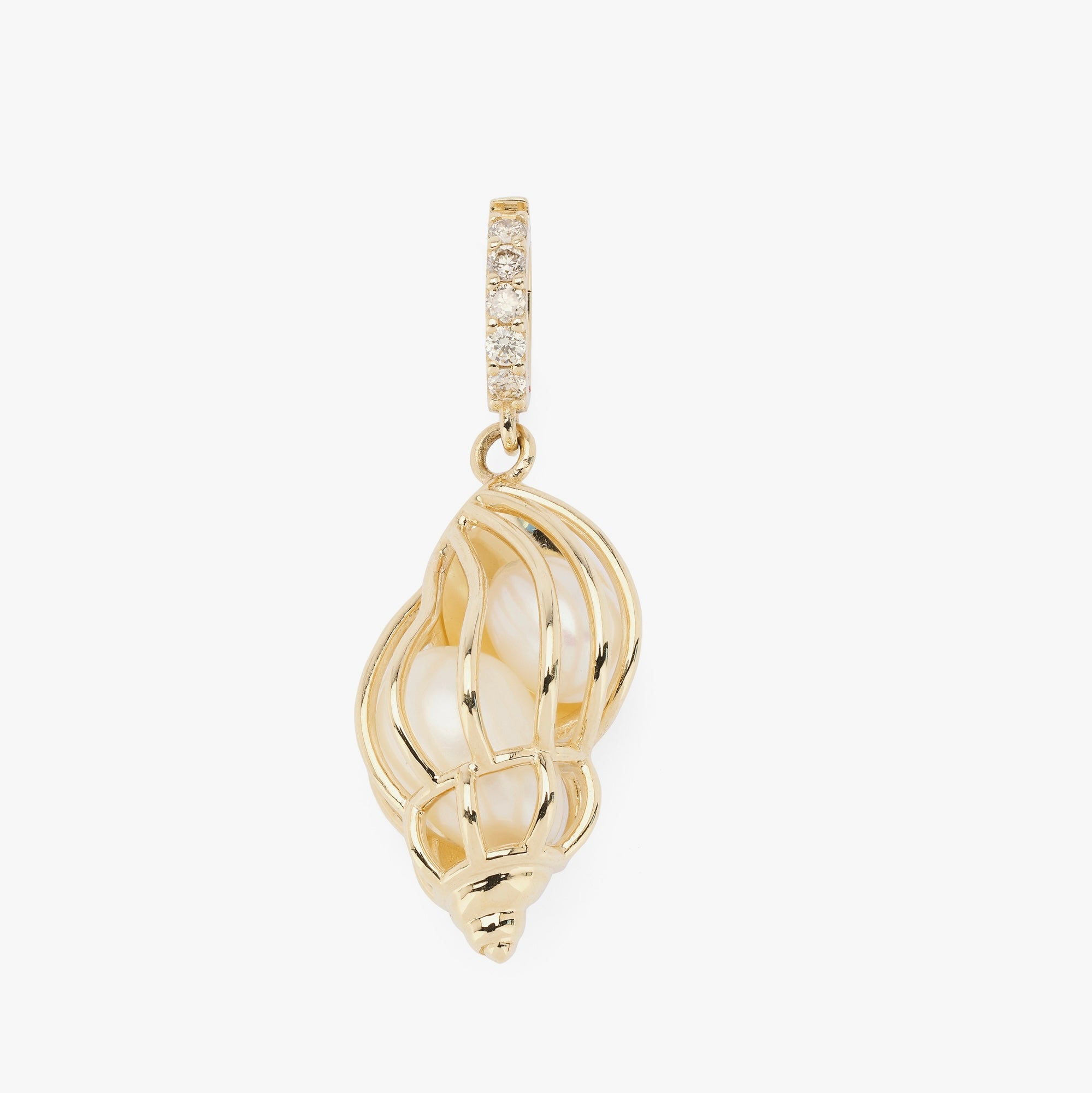 Shankh Charm Pendant