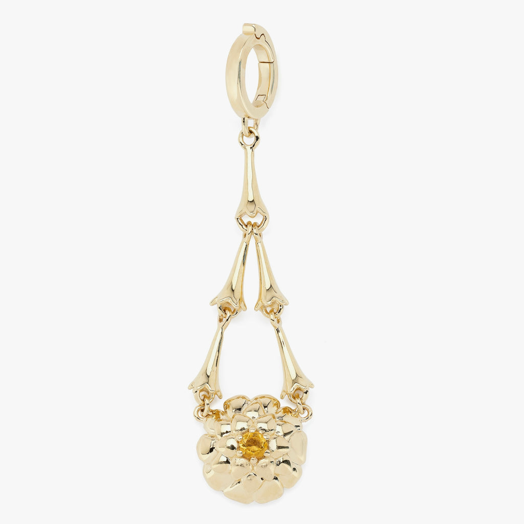 Marigold Charm Pendant