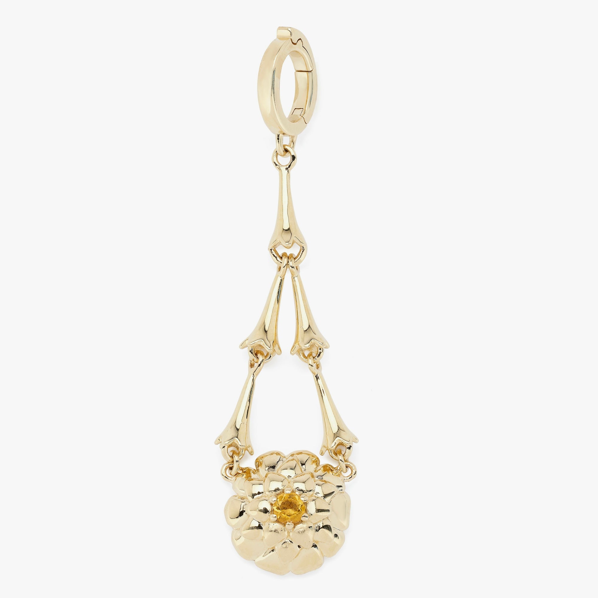 Marigold Charm Pendant