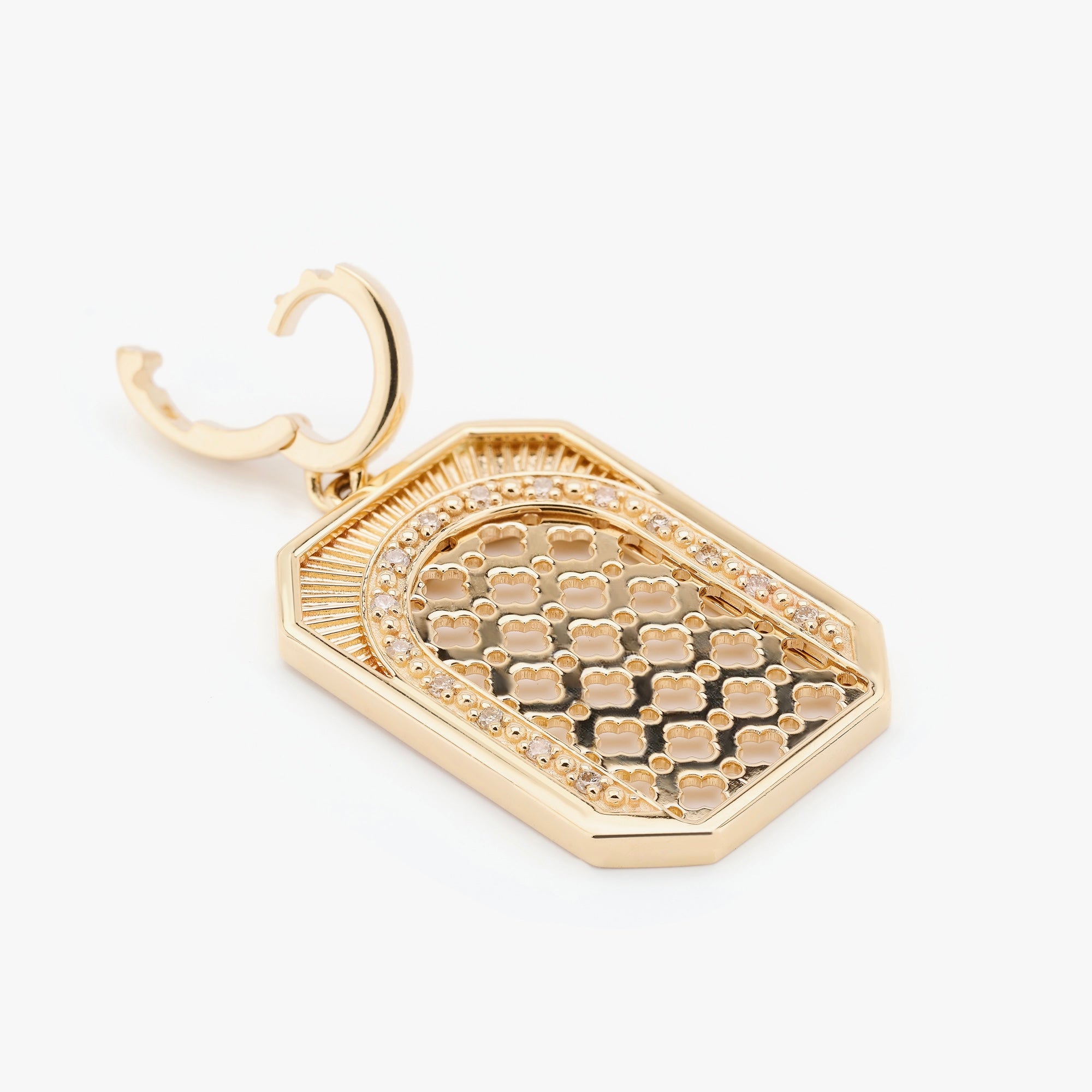 Jaali Charm Pendant
