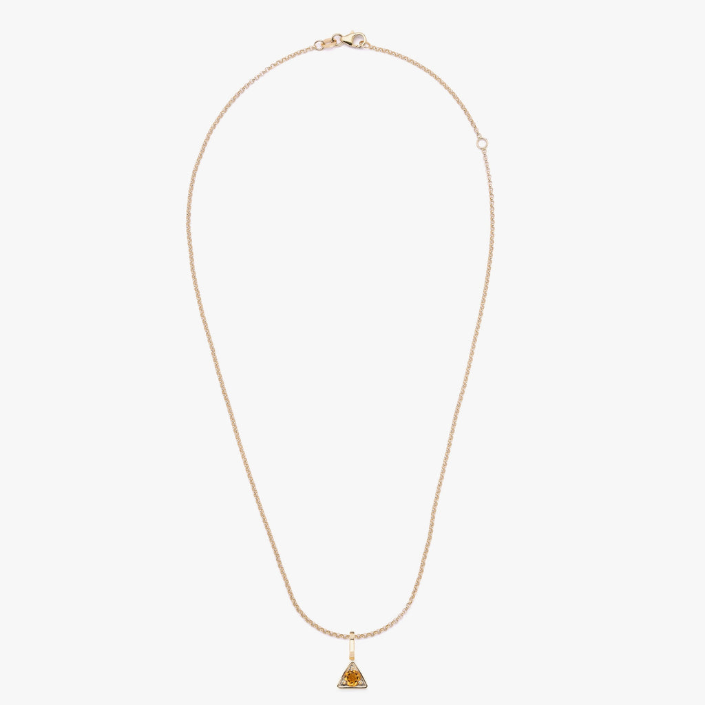 Agni Citrine Pendant