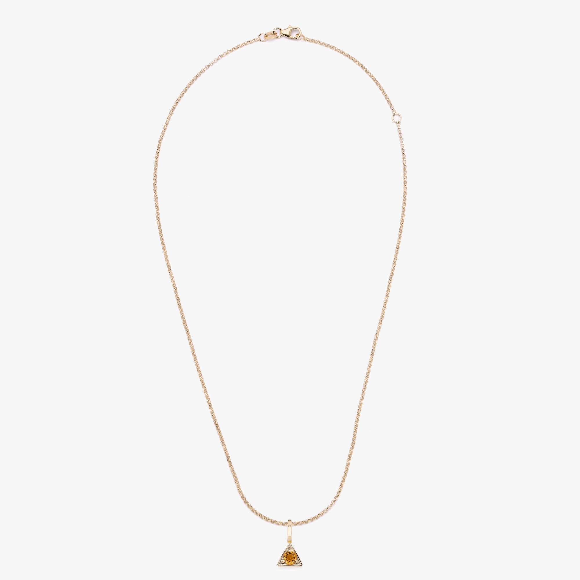 Agni Citrine Pendant