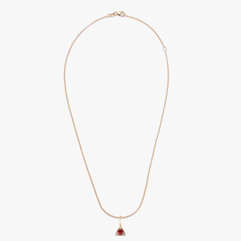 Agni Garnet Pendant