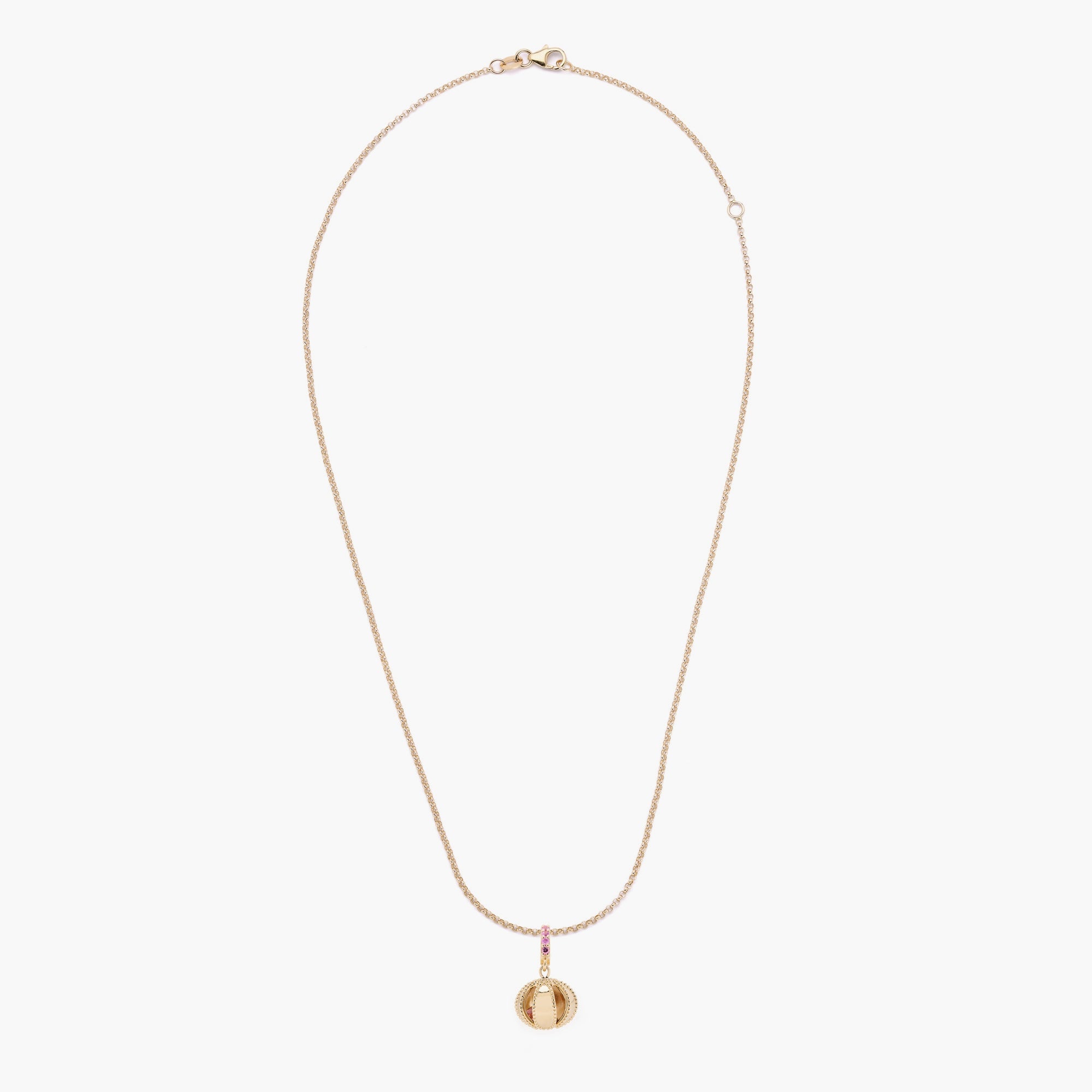 Ghungroo Tourmaline Charm Pendant