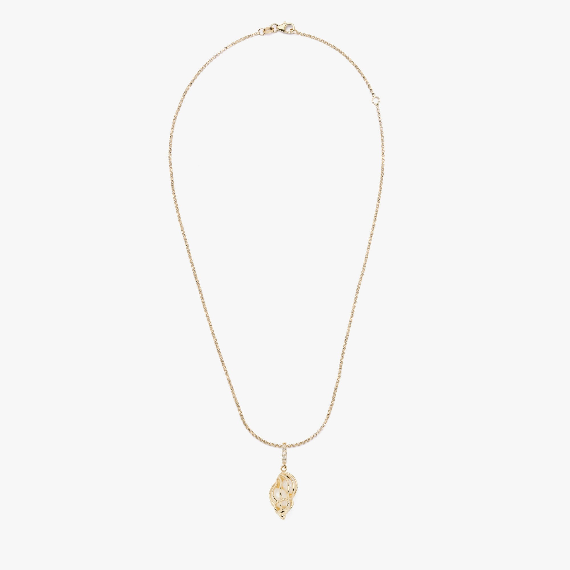 Shankh Charm Pendant