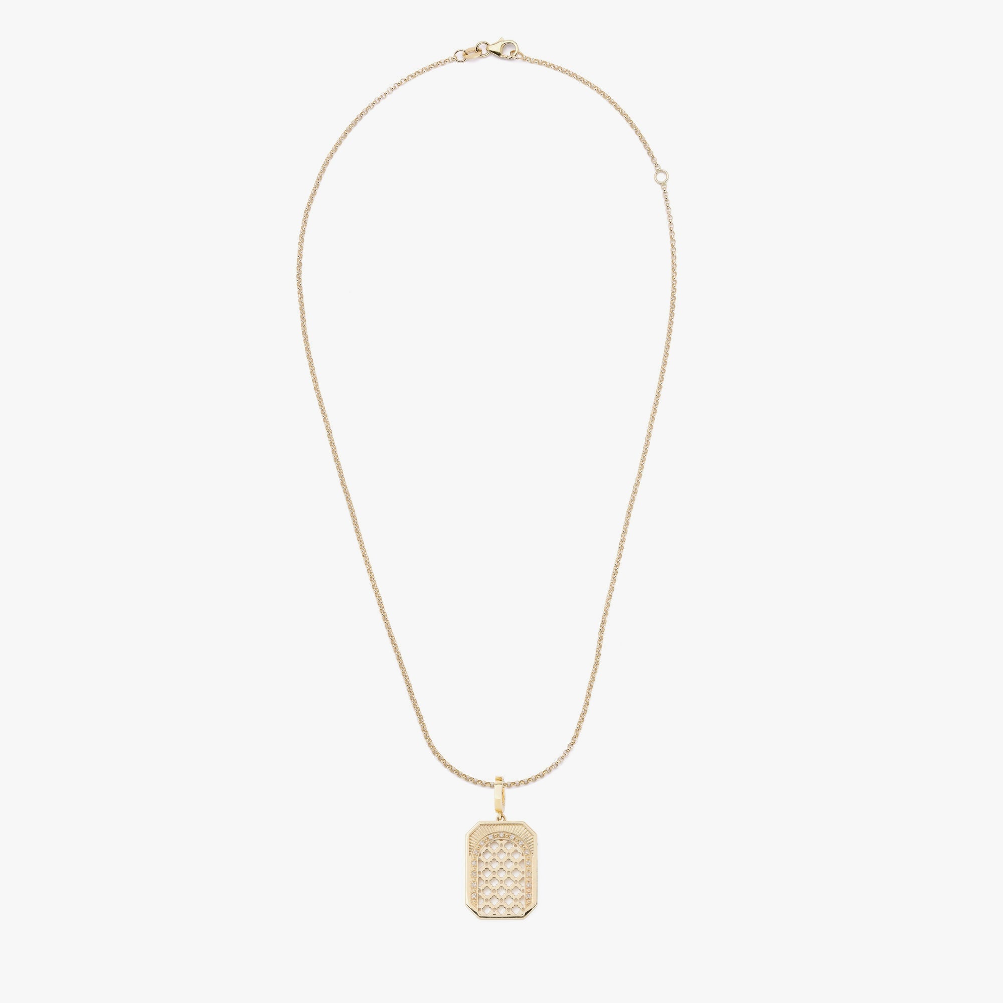 Jaali Charm Pendant