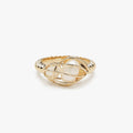 Shankh Pearl Ring