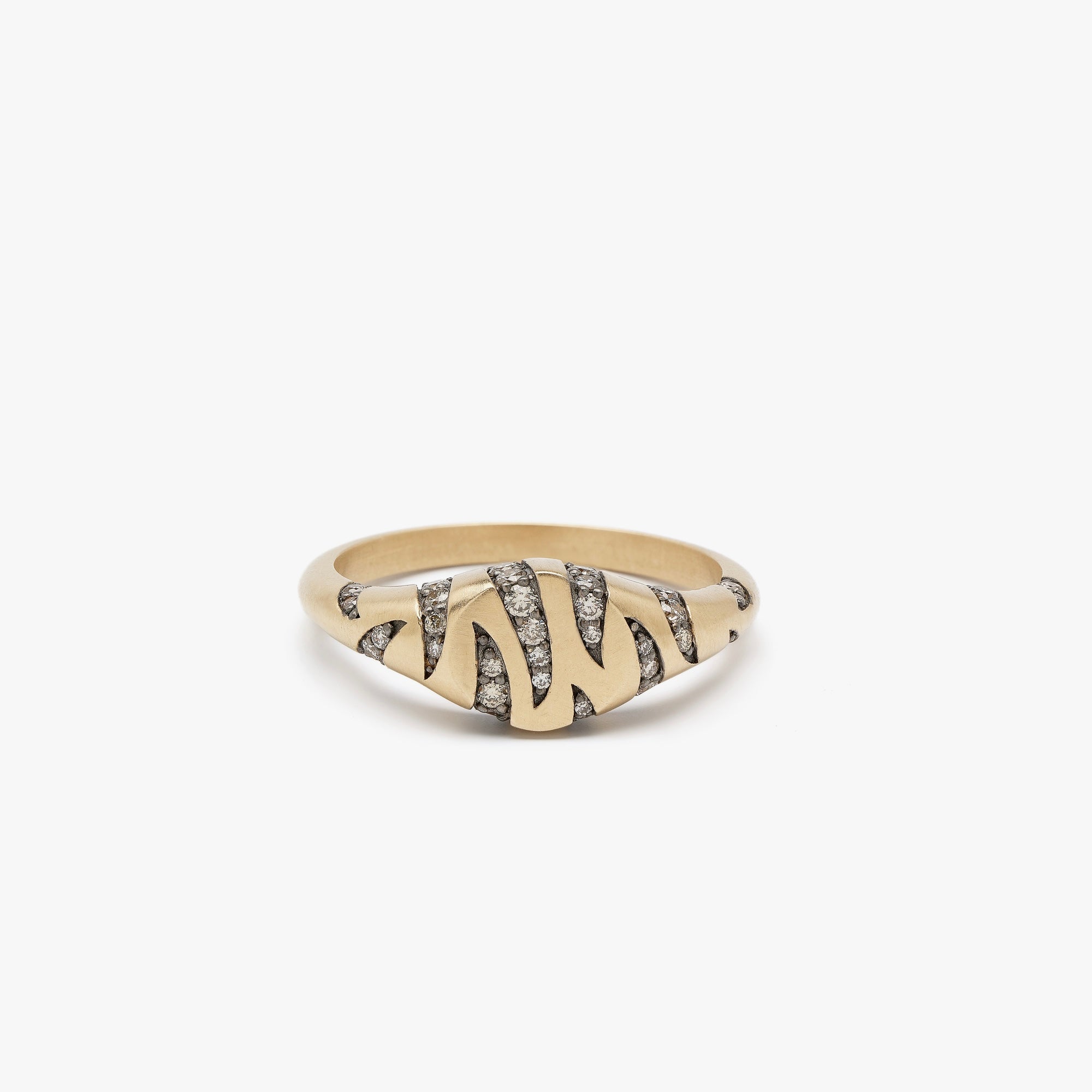 Tiger Signet Ring