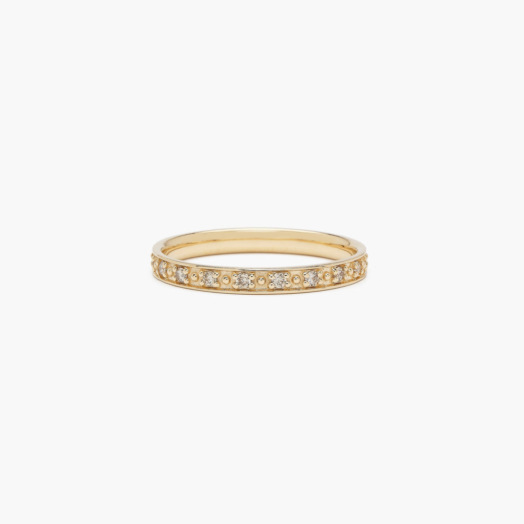 Jaali Diamond Ring