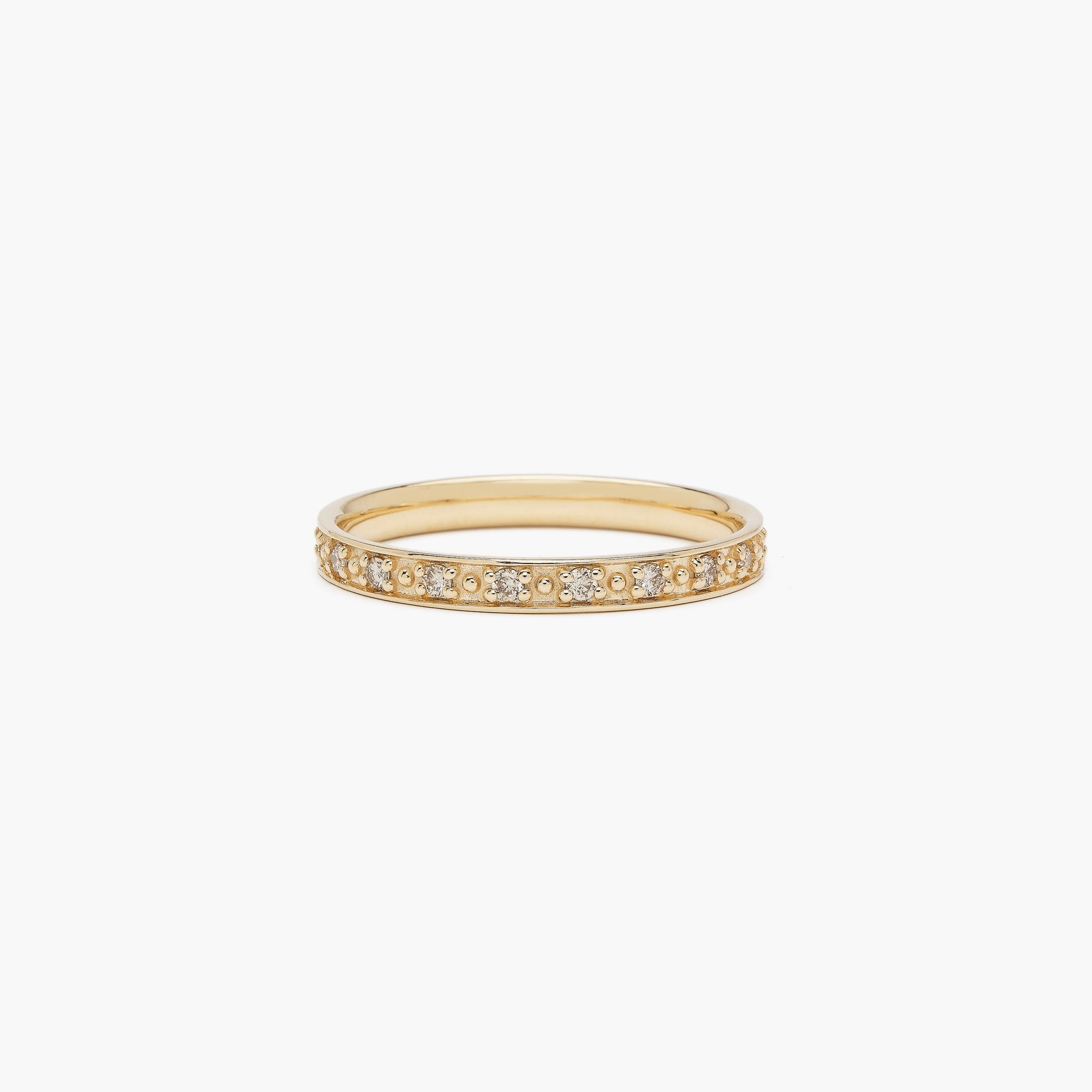 Jaali Diamond Ring