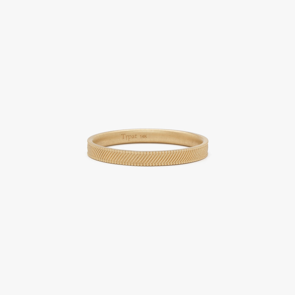 Jaali Gold Ring