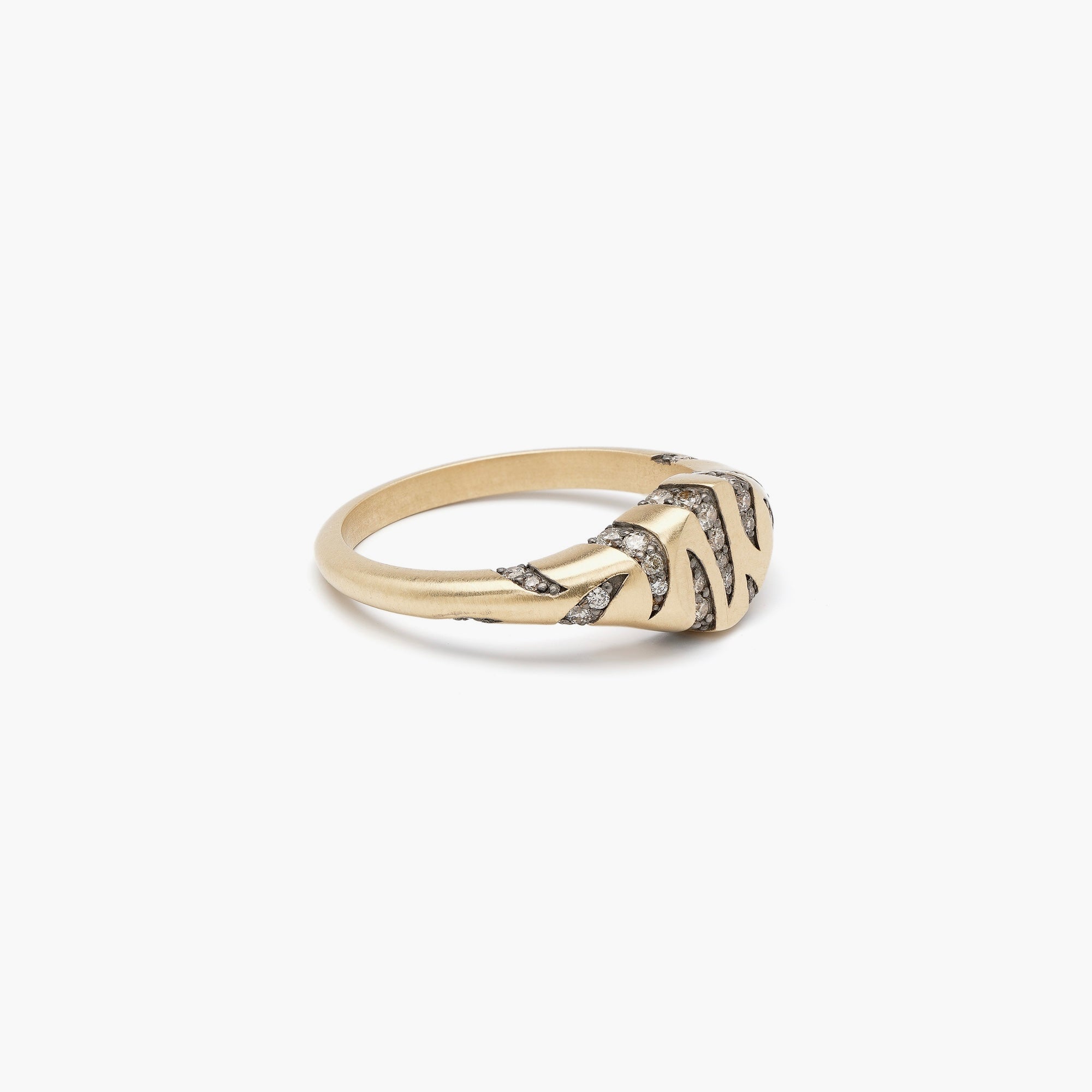 Tiger Signet Ring