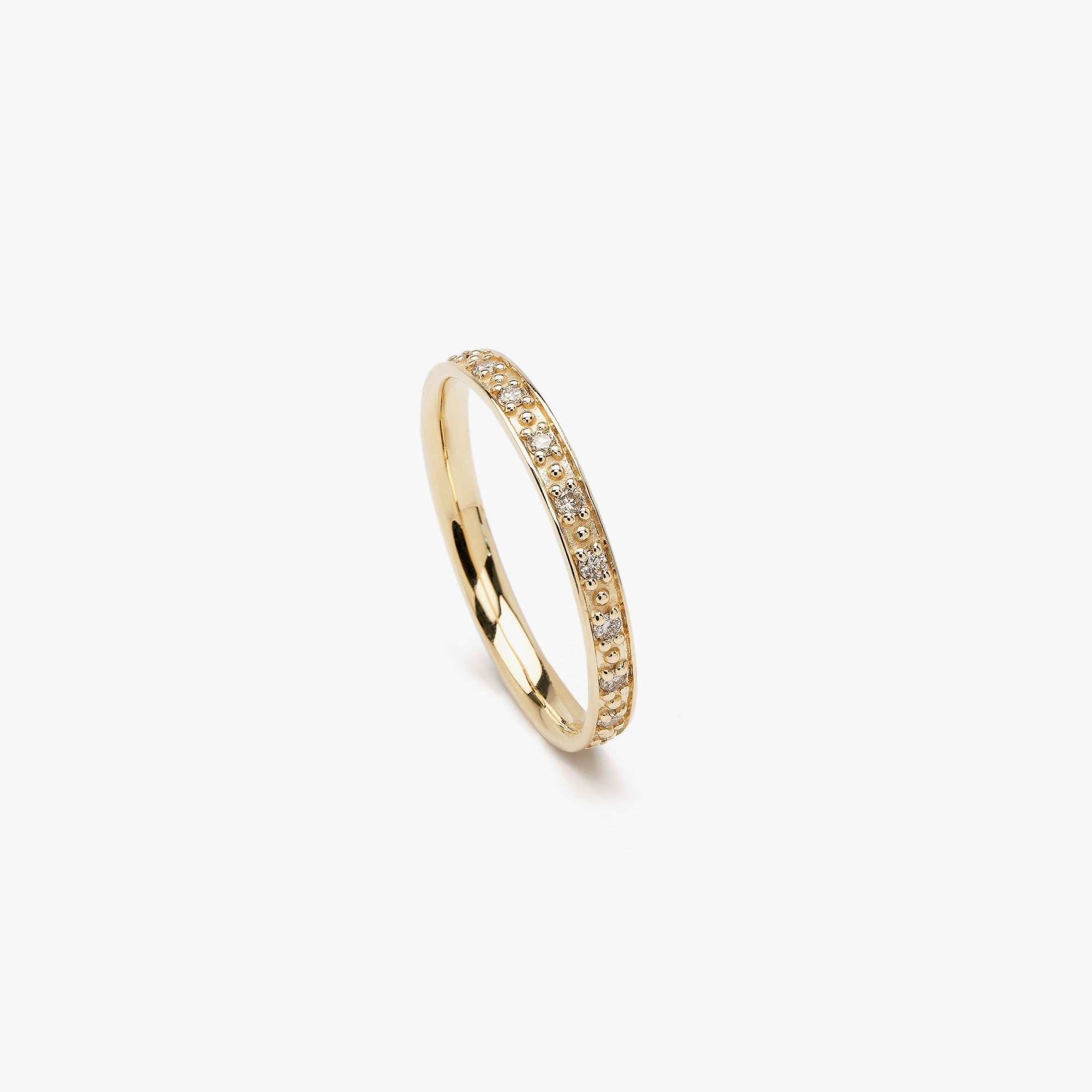 Jaali Diamond Ring