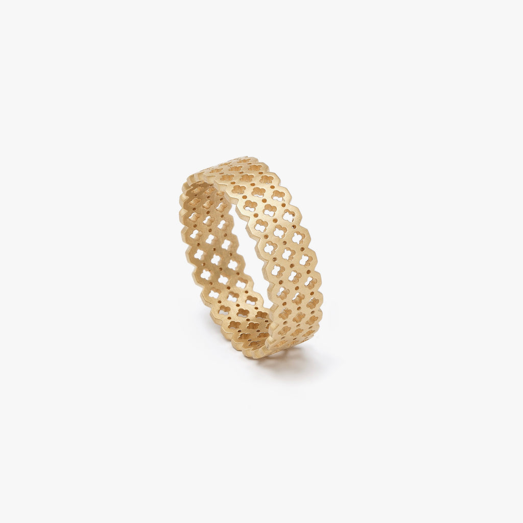 Jaali Band Ring