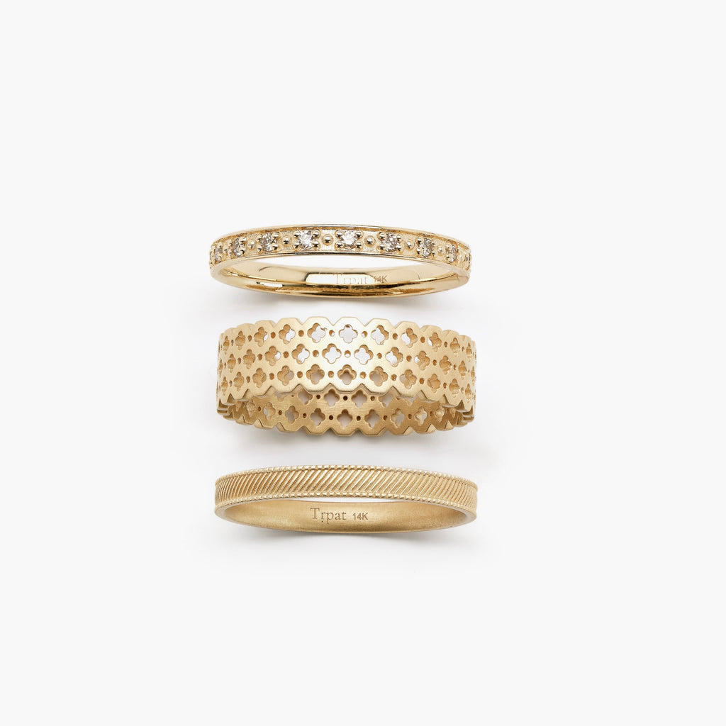 Jaali Band Ring