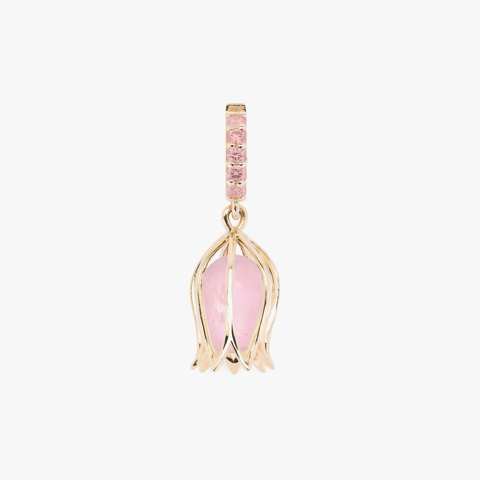 Custom Tulip Charm Pendant