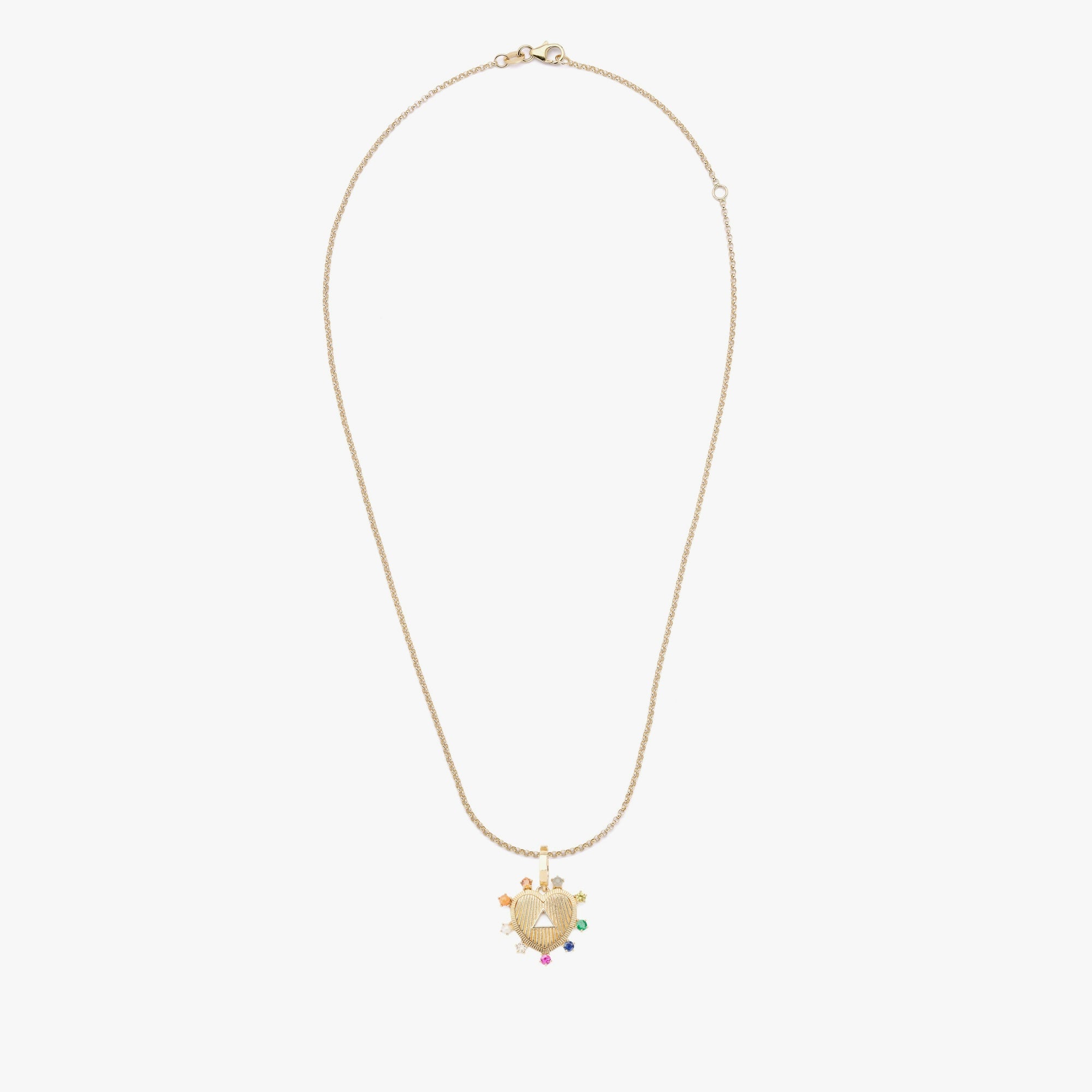 Navratan Charm Pendant