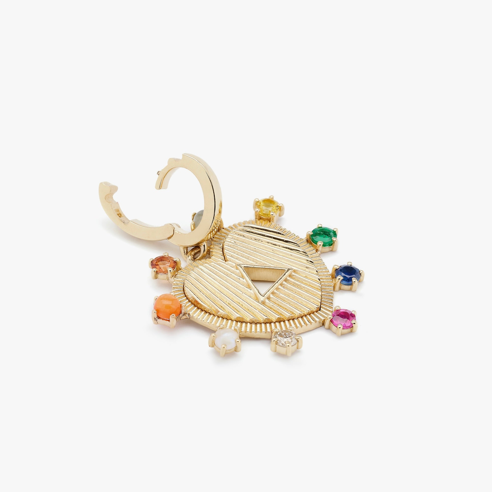 Navratan Charm Pendant