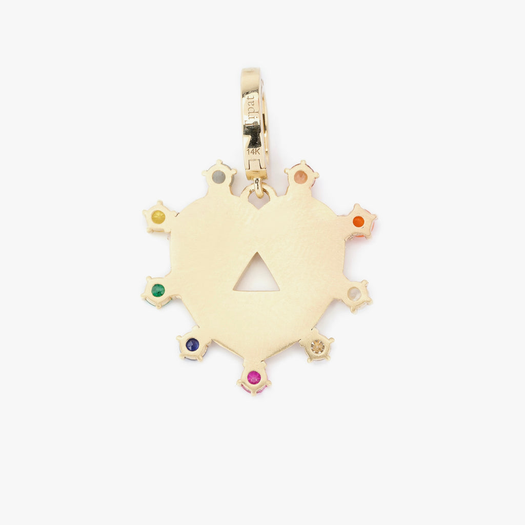 Navratan Charm Pendant